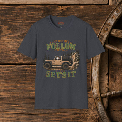Doesn't Follow   Adult Size T-Shirt