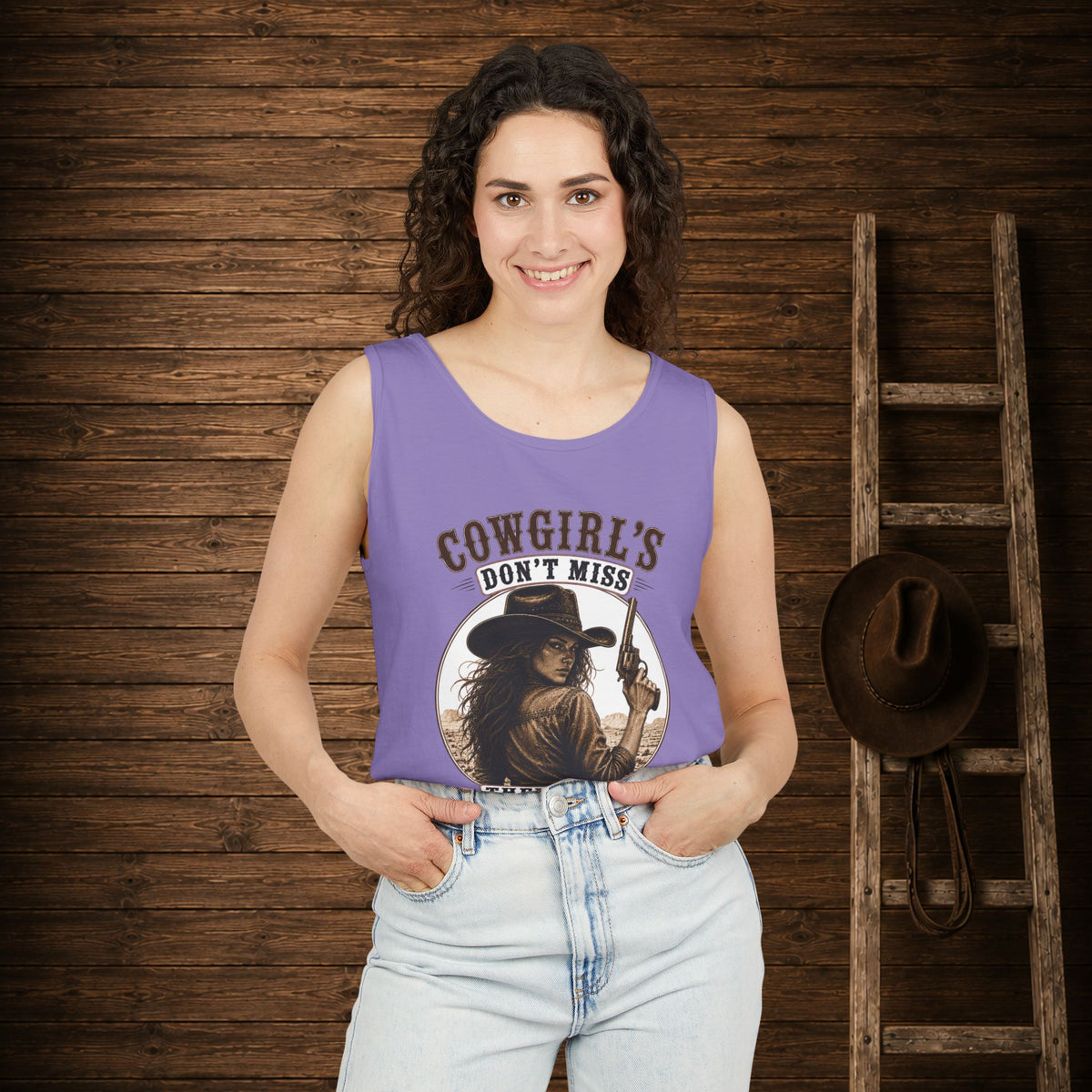Cowgirls Reload  Adult Unisex Tank Top