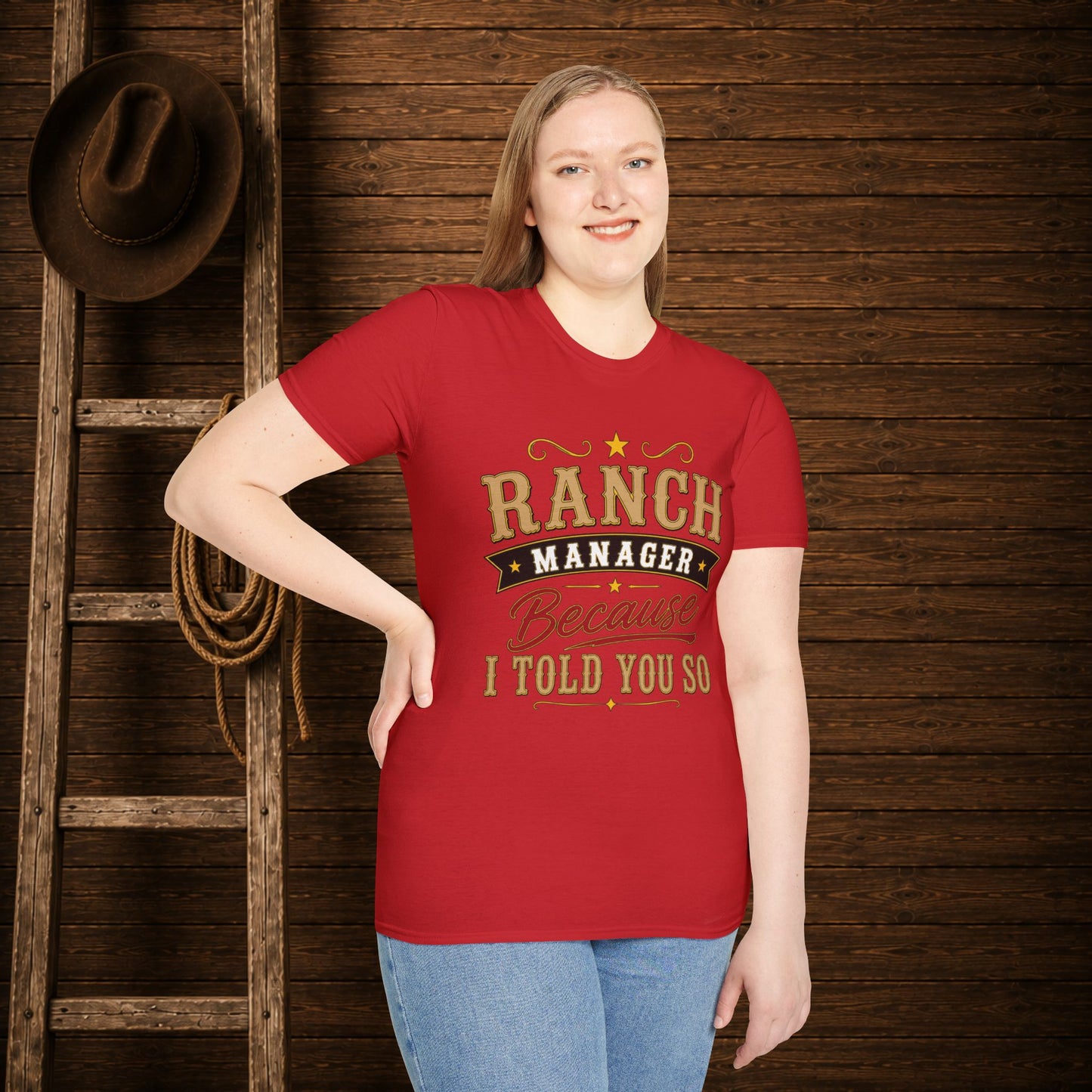 Ranch Manager  Adult Size T-Shirt