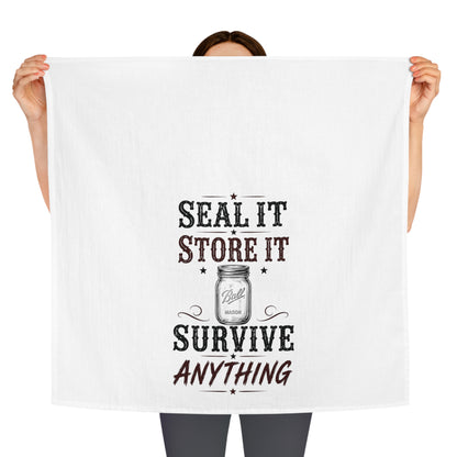 Seal Store Survive  Kitchen Tea Towel