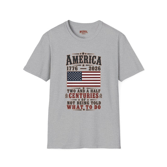 America 1776-2026  Adult Size T-Shirt