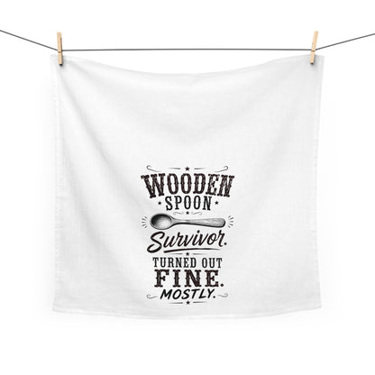 Wooden Spoon Survivor  Kitchen Tea Towel
