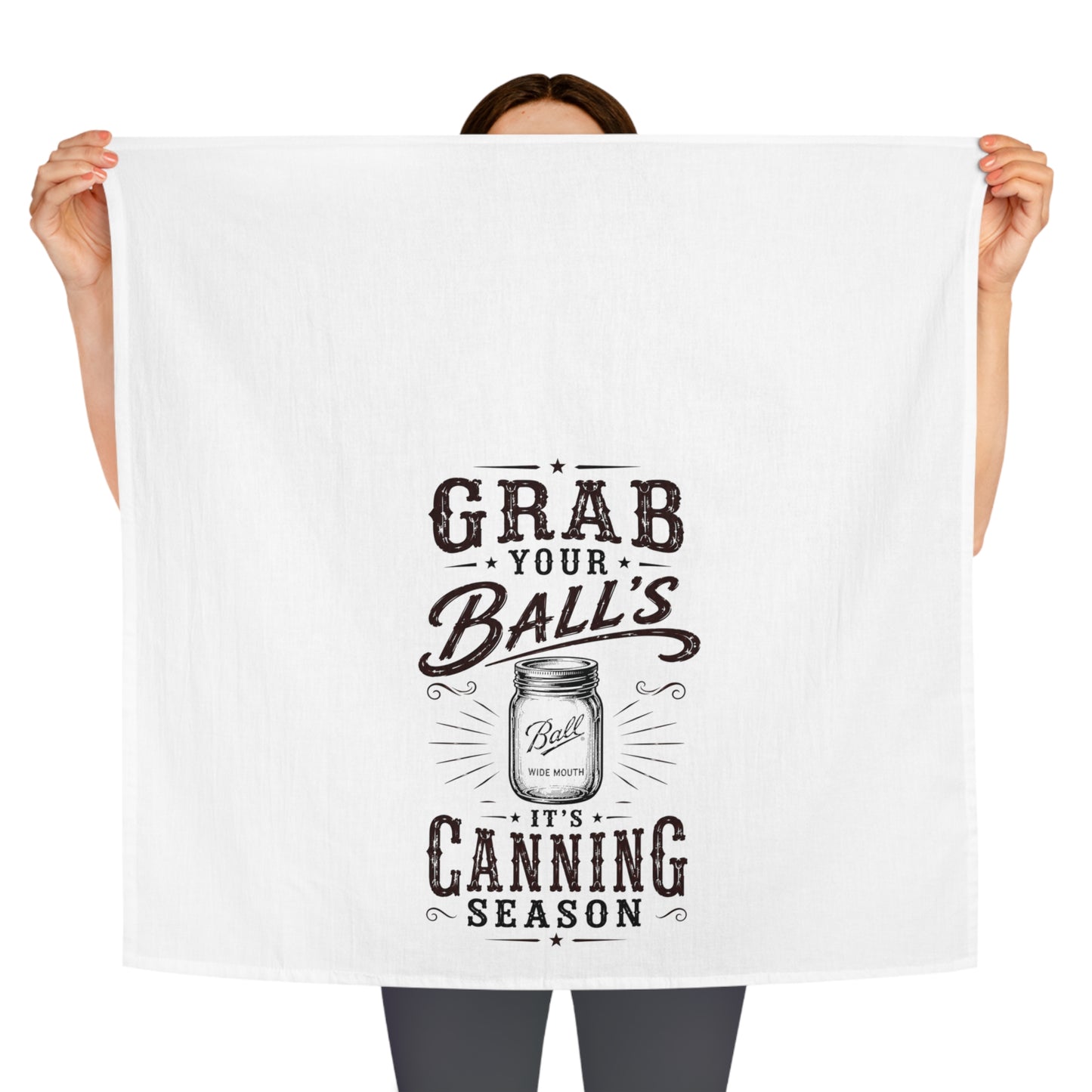 Grab Your Ball's  Kitchen Tea Towel