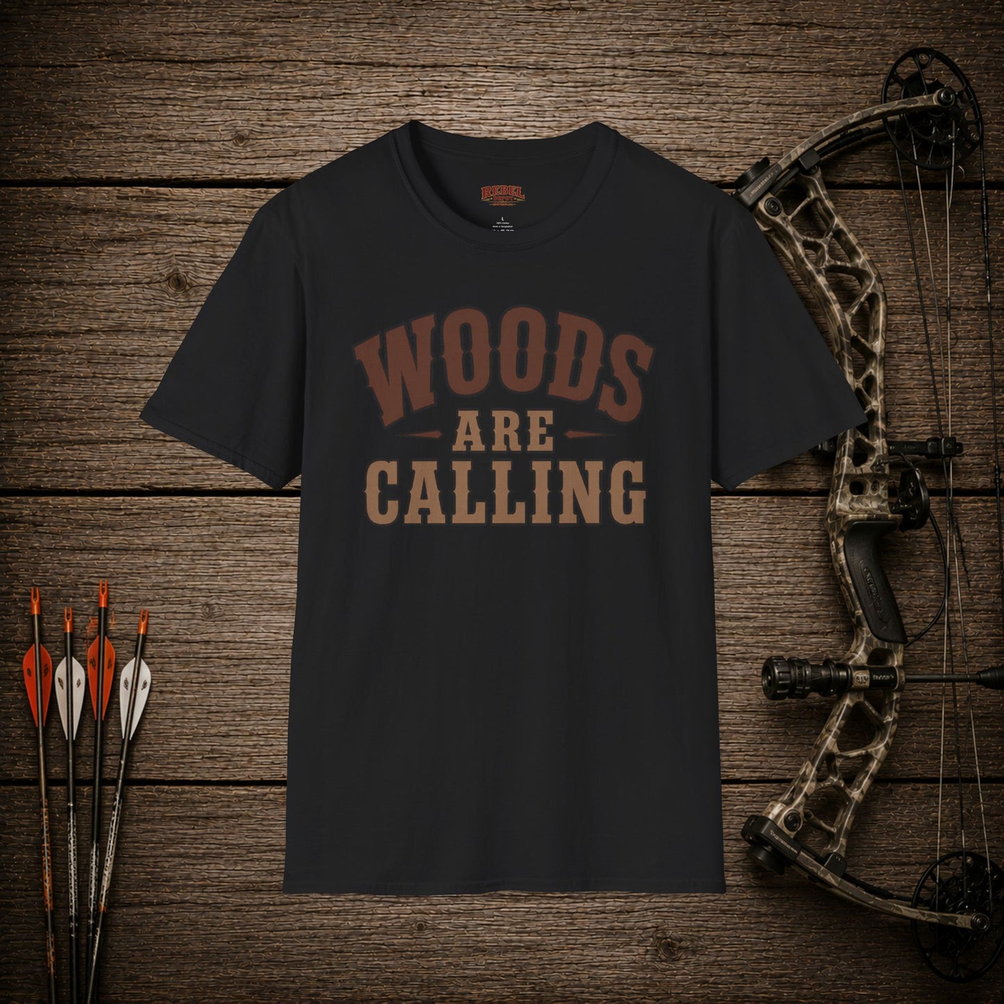 Woods Are Calling  Adult T-Shirt