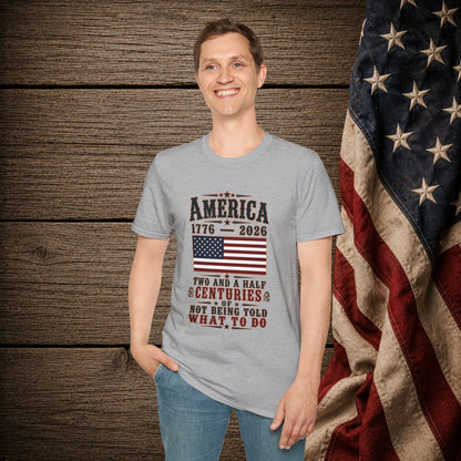 America 1776-2026  Adult Size T-Shirt