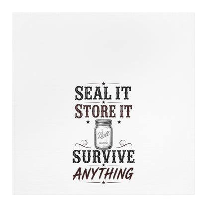 Seal Store Survive  Kitchen Tea Towel