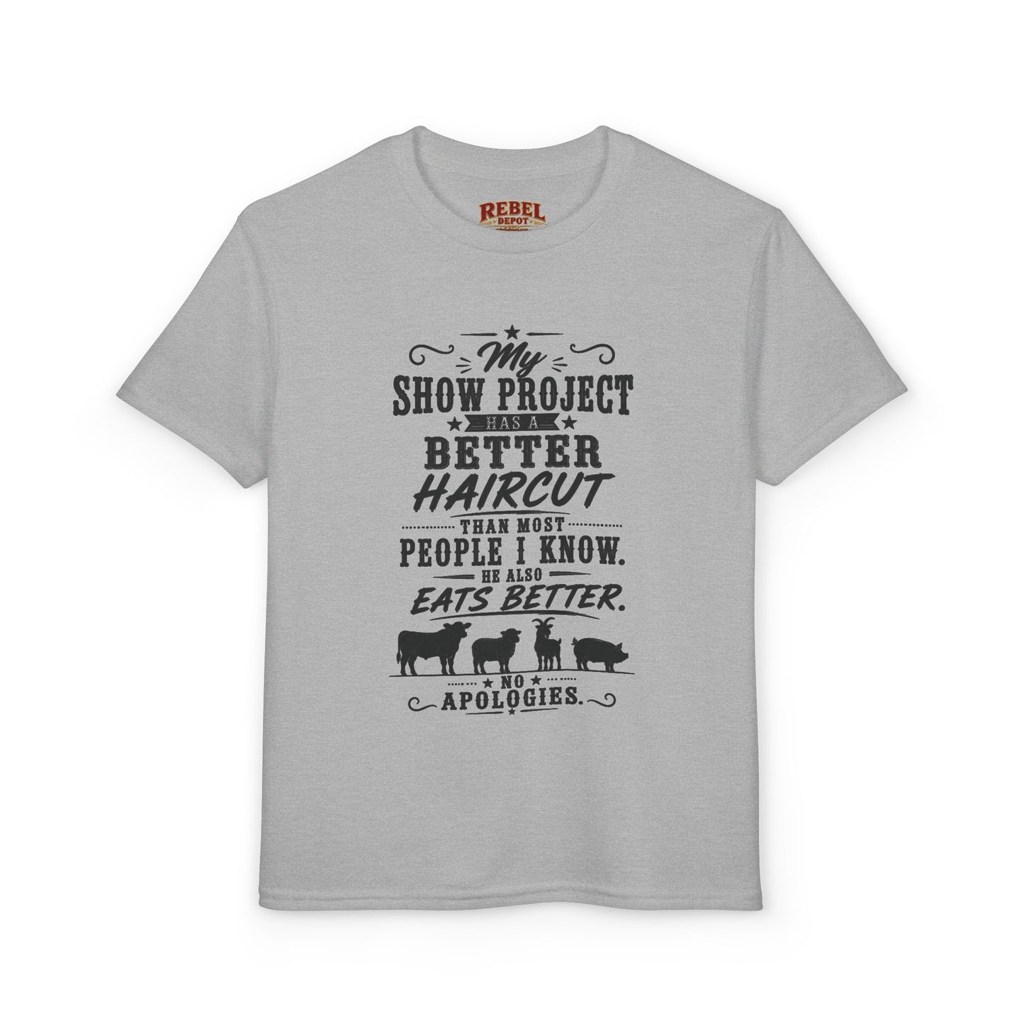 Project Has A Better Haircut  Youth Size T-Shirt