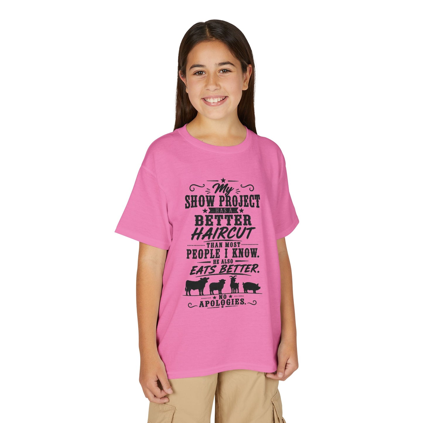 Project Has A Better Haircut  Youth Size T-Shirt