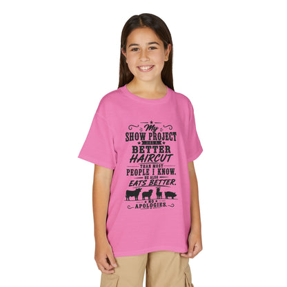 Project Has A Better Haircut  Youth Size T-Shirt