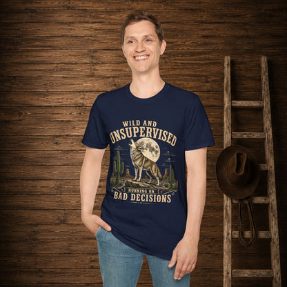 Wild and Unsupervised Cowboy T-Shirt