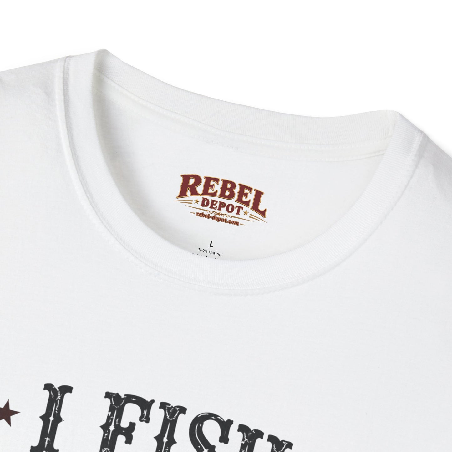 Fish Punching Frowned Upon  Adult Size T-Shirt