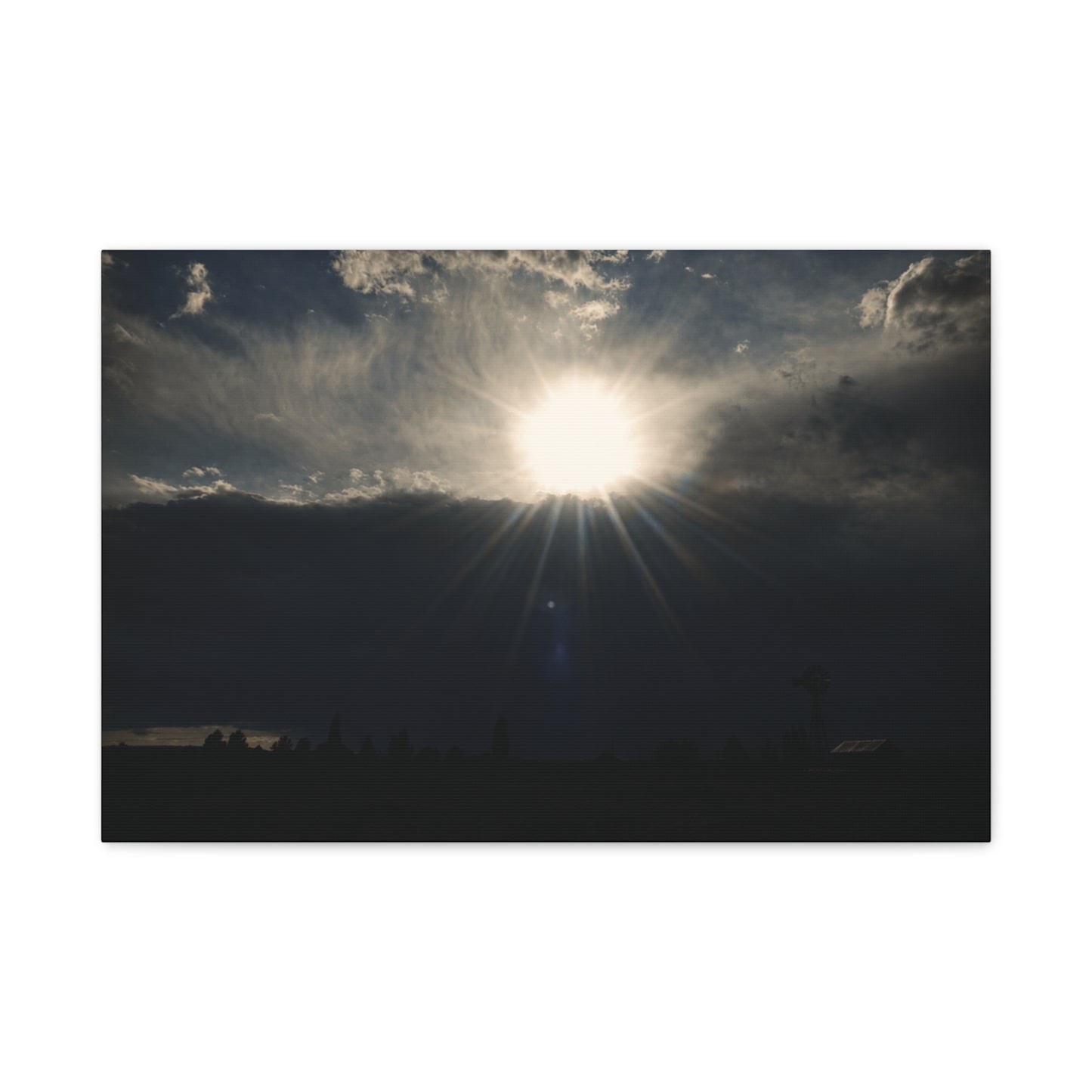 Farm Sunray Matte Canvas Art