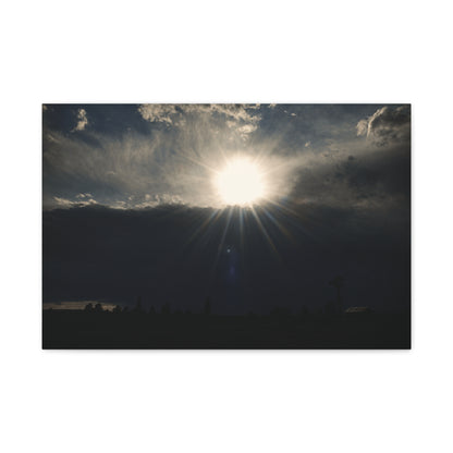 Farm Sunray Matte Canvas Art