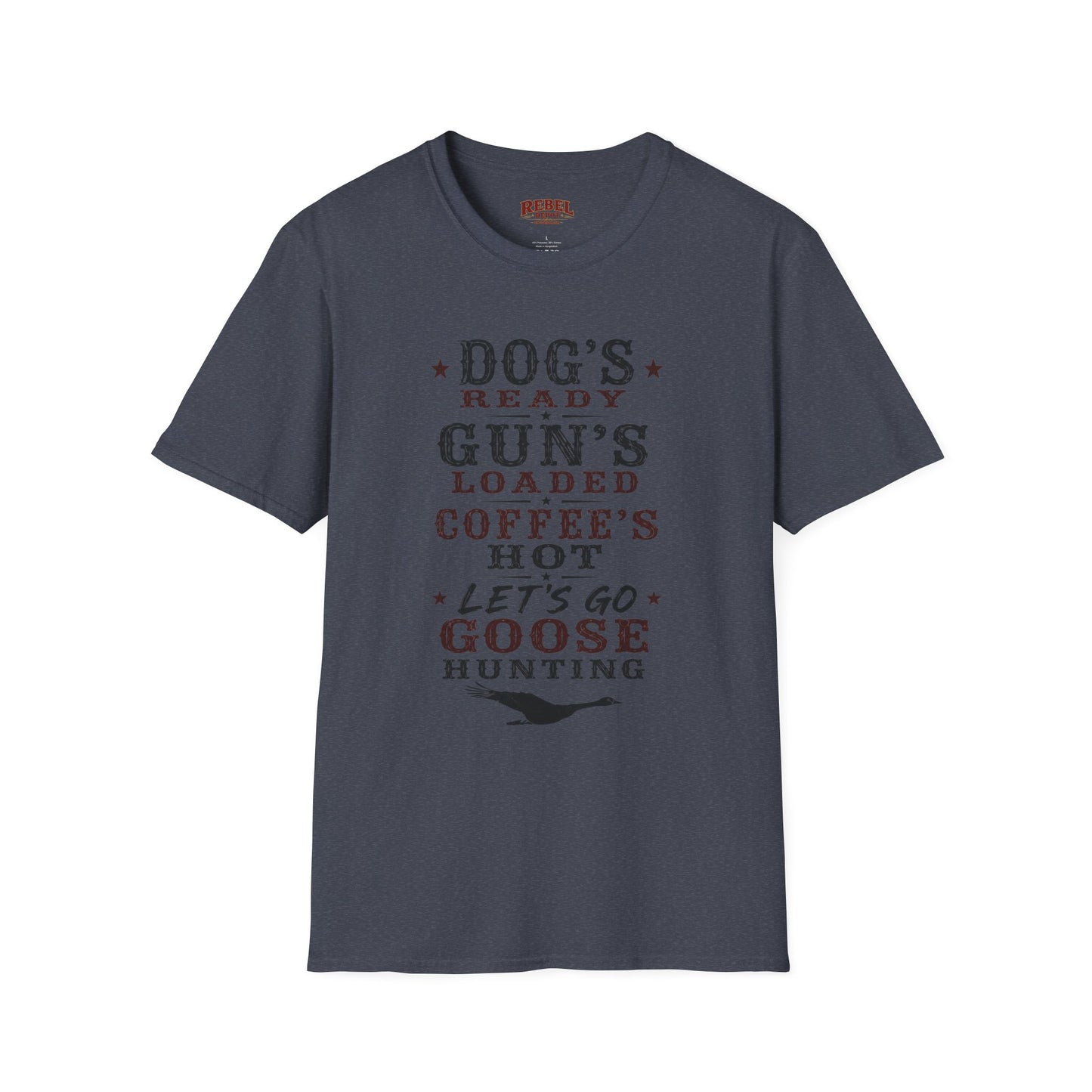Dog Gun Goose  Adult Size T-Shirt