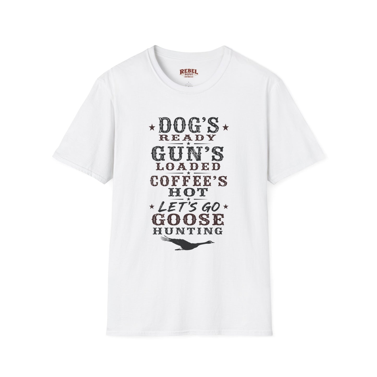 Dog Gun Goose  Adult Size T-Shirt