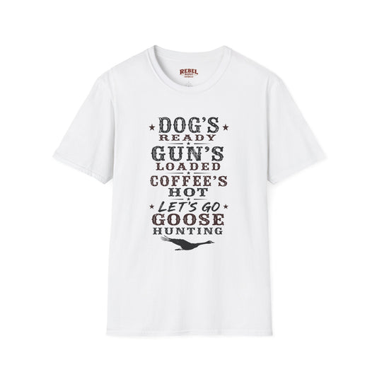 Dog Gun Goose  Adult Size T-Shirt