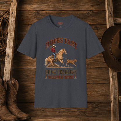 Ropes Fast Breakaway Roping  Adult T-Shirt