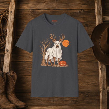 Patch Deer  Adult Size T-Shirt