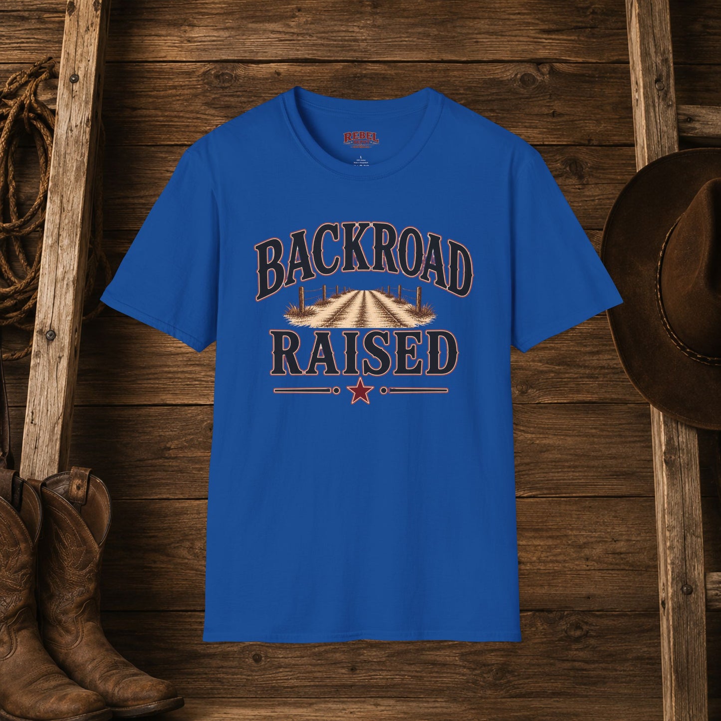 Backroad Raised Adult Size T-Shirt