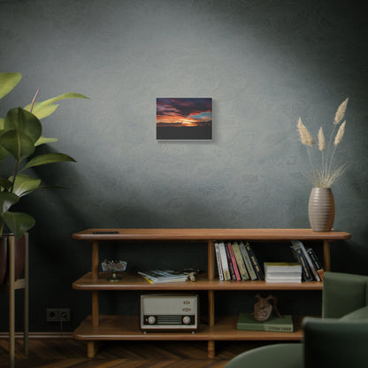 Country Sunset Matte Canvas Art