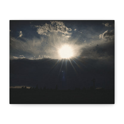 Farm Sunray Matte Canvas Art