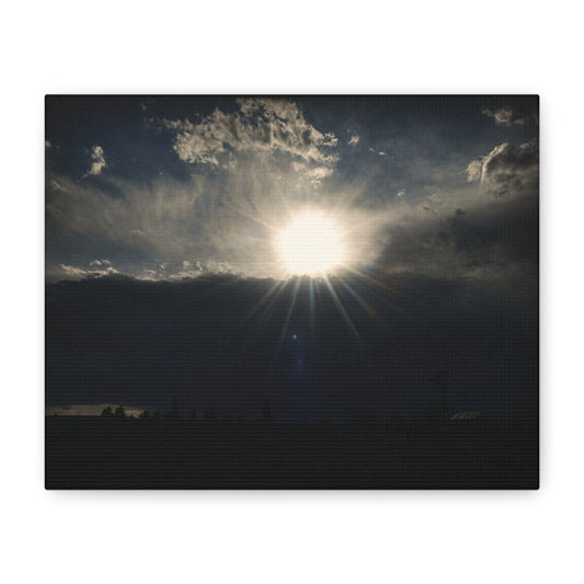 Farm Sunray Matte Canvas Art