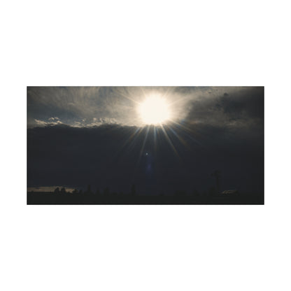 Farm Sunray Matte Canvas Art