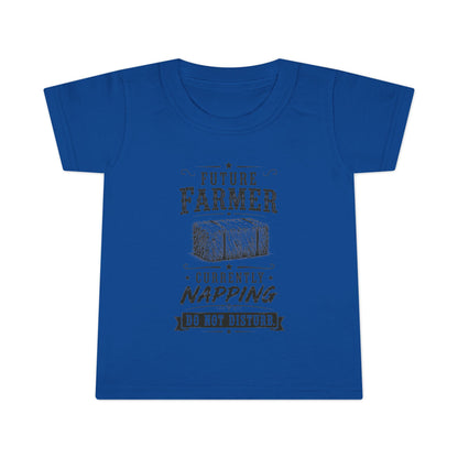 Future Farmer Napping Toddler Size T-shirt