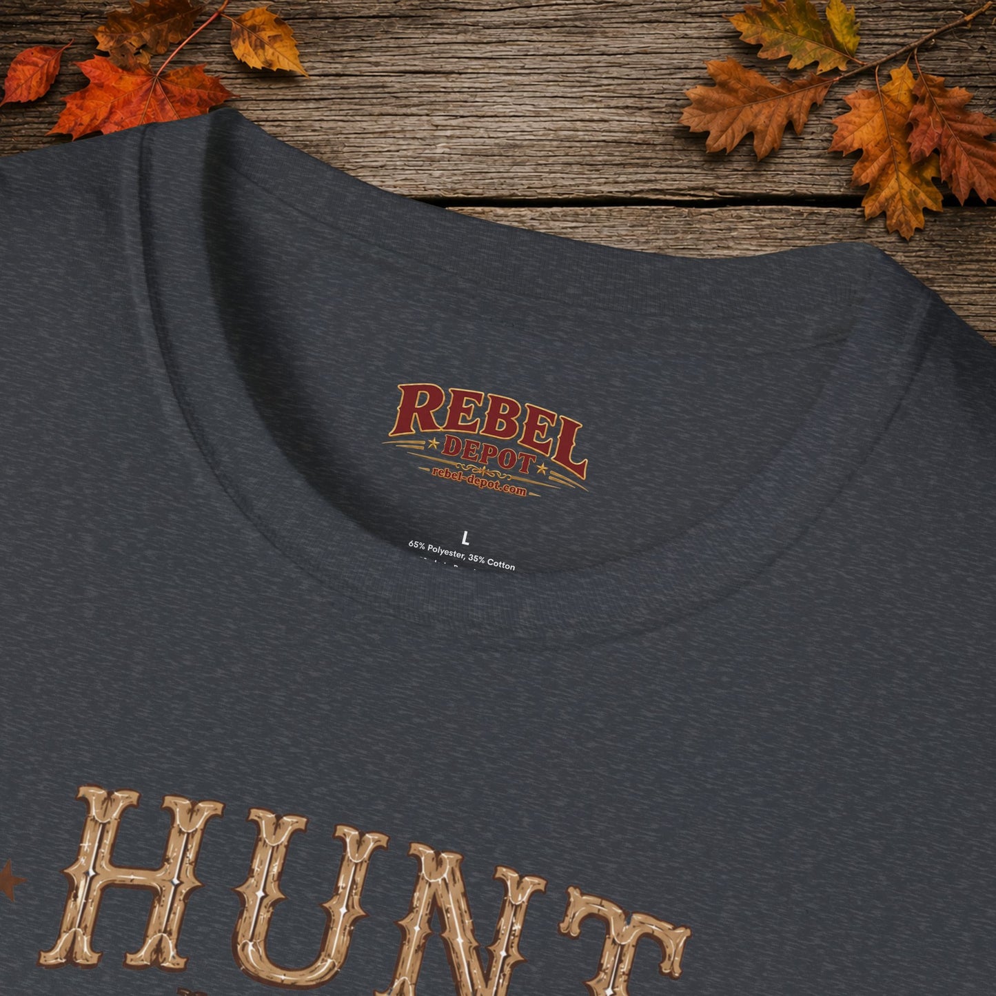 Hunt Fish Work  Adult Size T-Shirt