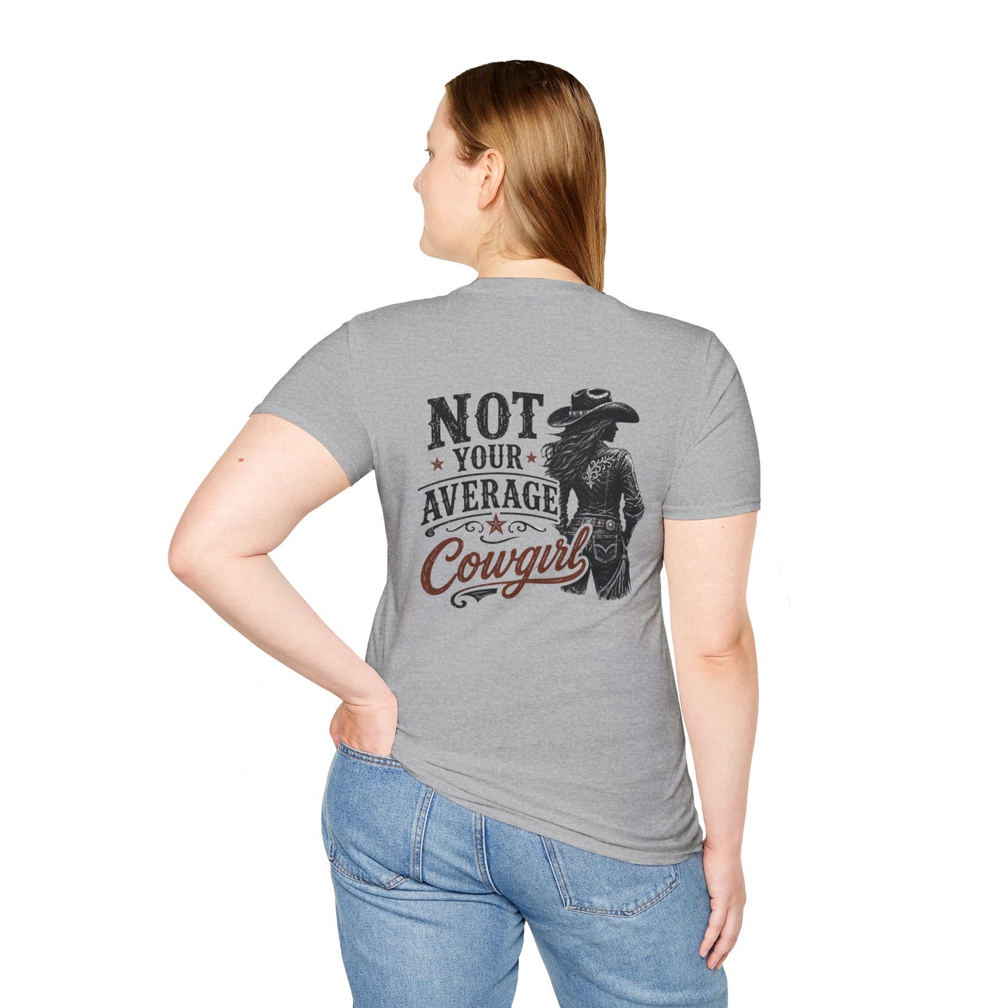 Not Your Average Cowgirl (Back) T-Shirt