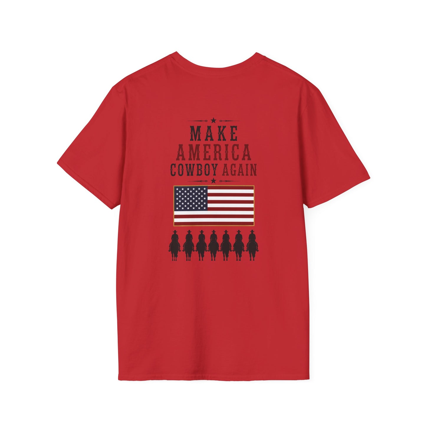 Make America Cowboy Again (Back) T-Shirt