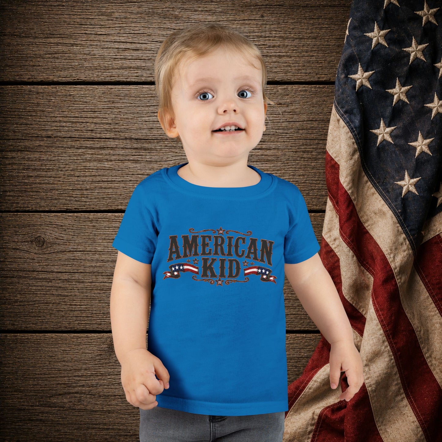 American Kid Patriot  Toddler T-shirt