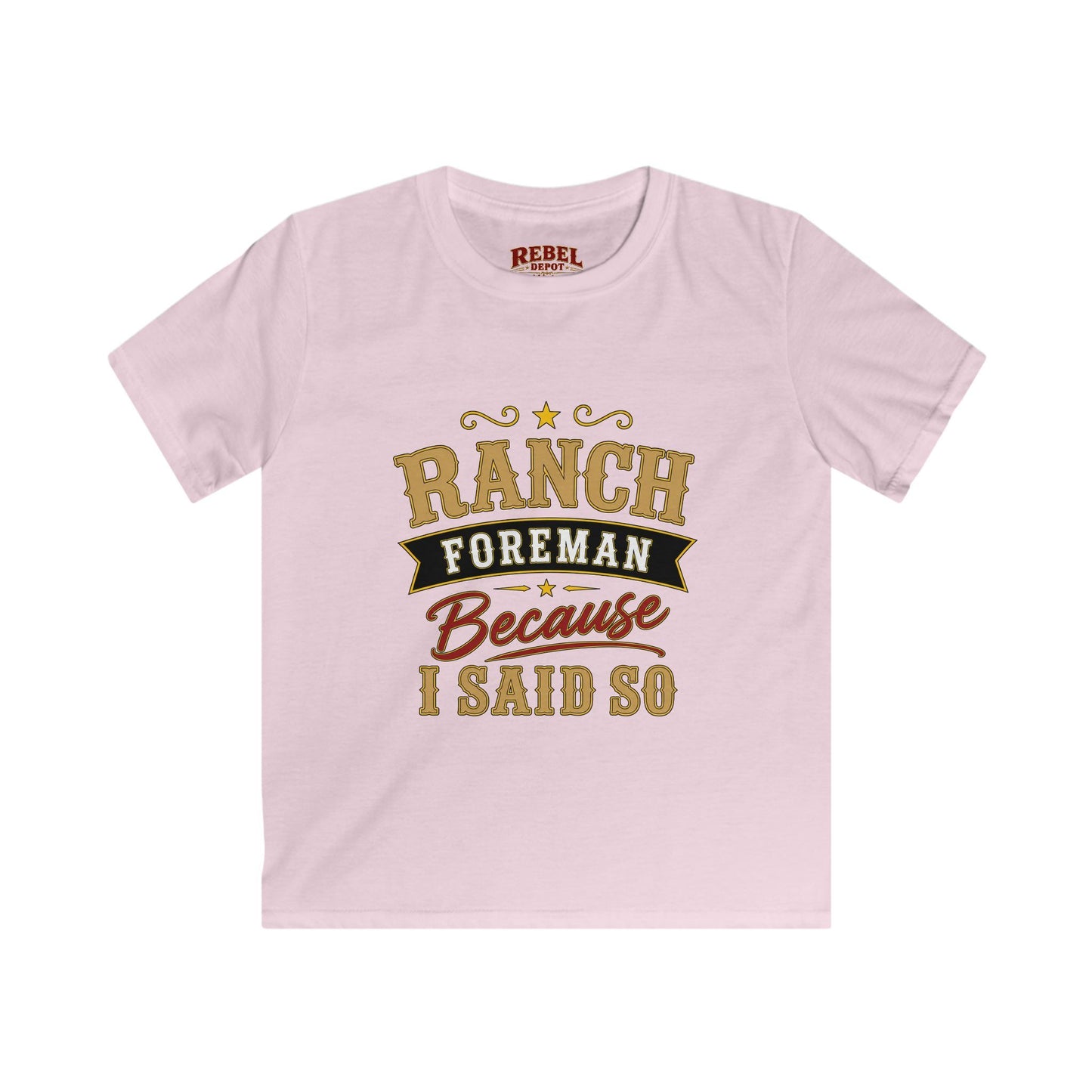 Ranch Foreman Kids T-Shirts