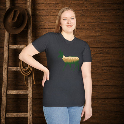 Wilderness Pronghorn   Adult Size T-Shirt