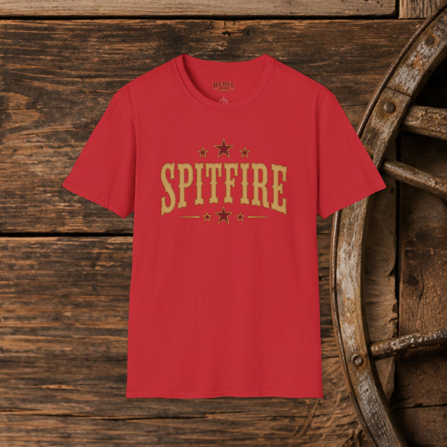 Spitfire Girl  Adult T-Shirt