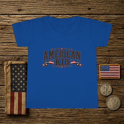 American Kid Patriot  Toddler T-shirt