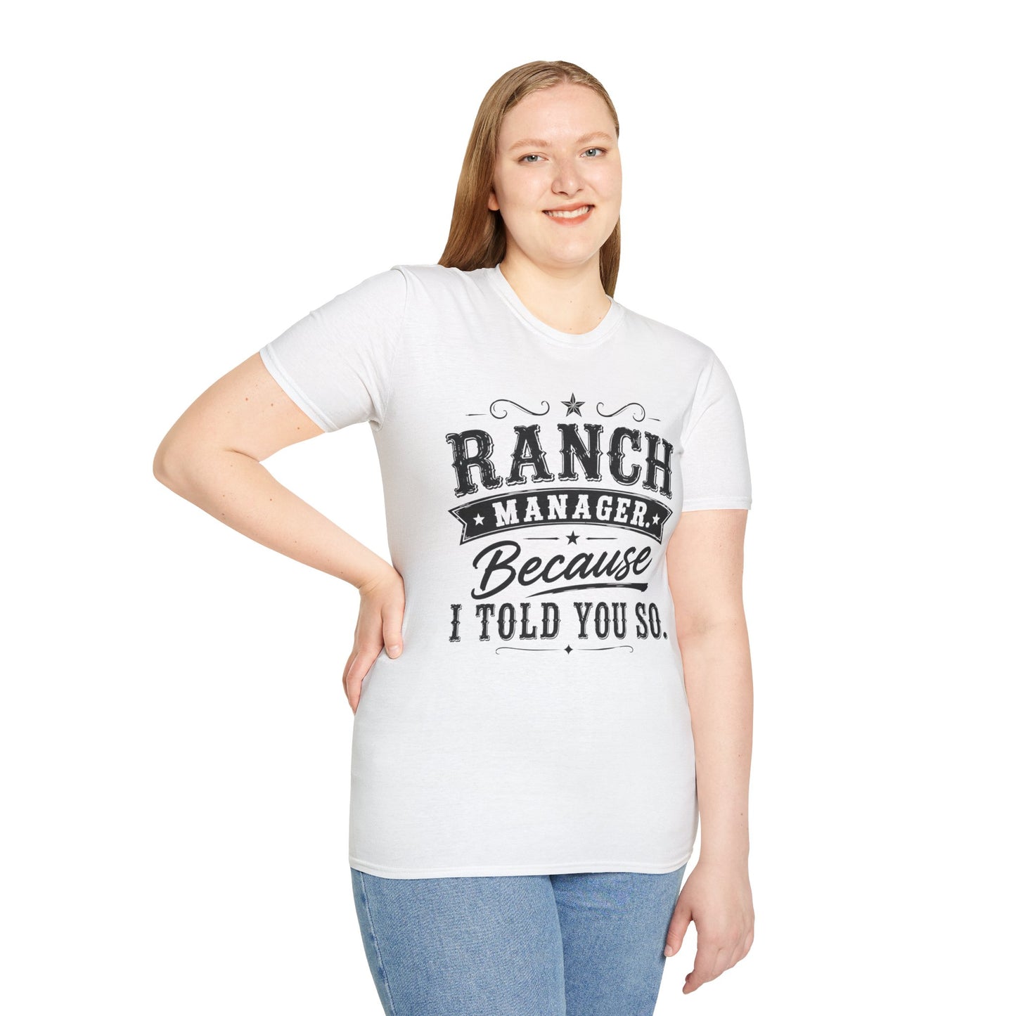 Ranch Manager  Adult Size T-Shirt