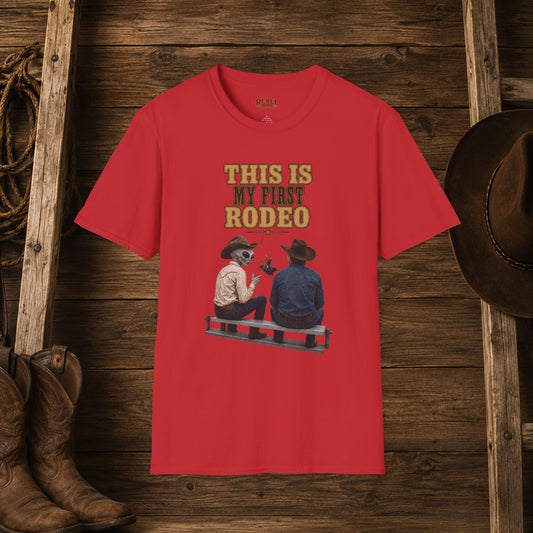 My First Rodeo (Alien)  Adult T-Shirt   ***20% Off At Checkout!***