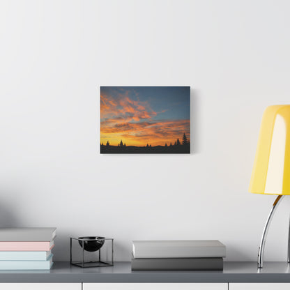 Country Sunrise  Matte Canvas Art