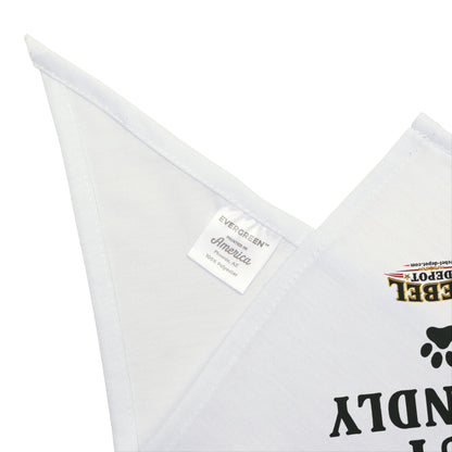 Feral But Friendly  Pet Bandana