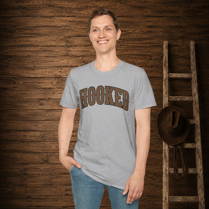 Hooked  Adult T-Shirt