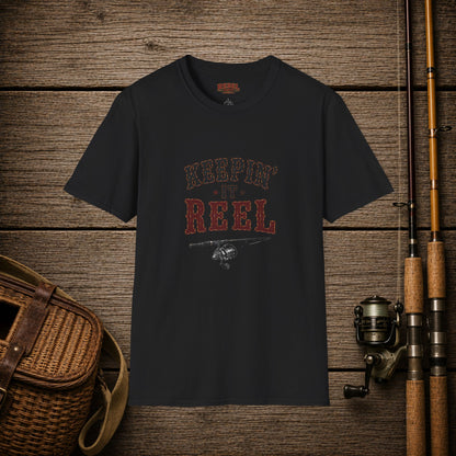 Keepin It Reel   Adult Size T-Shirt
