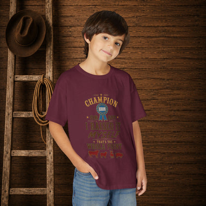 Champion or Not Youth Size T-Shirt