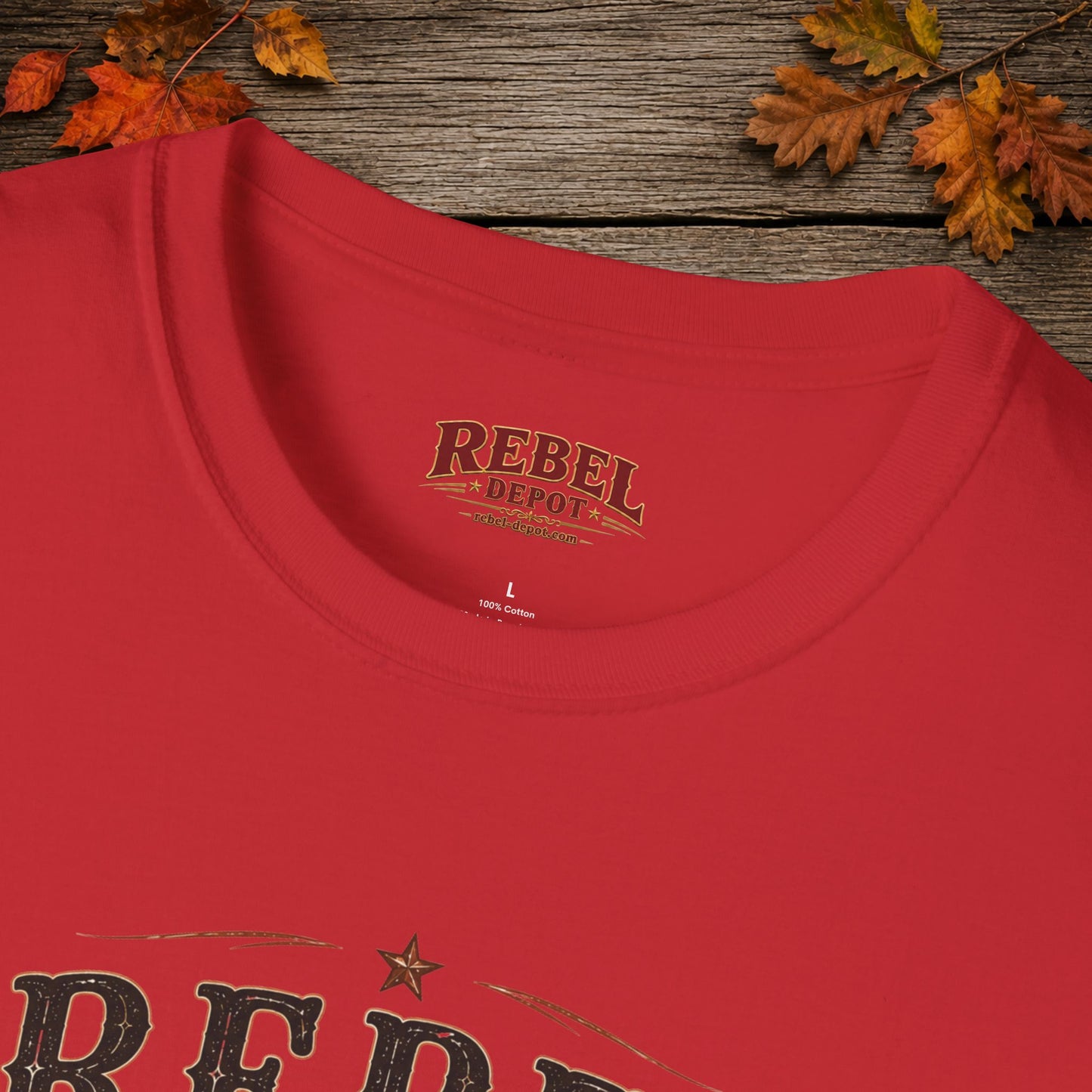 Rebel By Nature  Adult T-Shirt