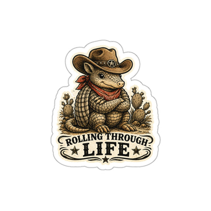 Rolling Throw Life  Die-Cut Stickers