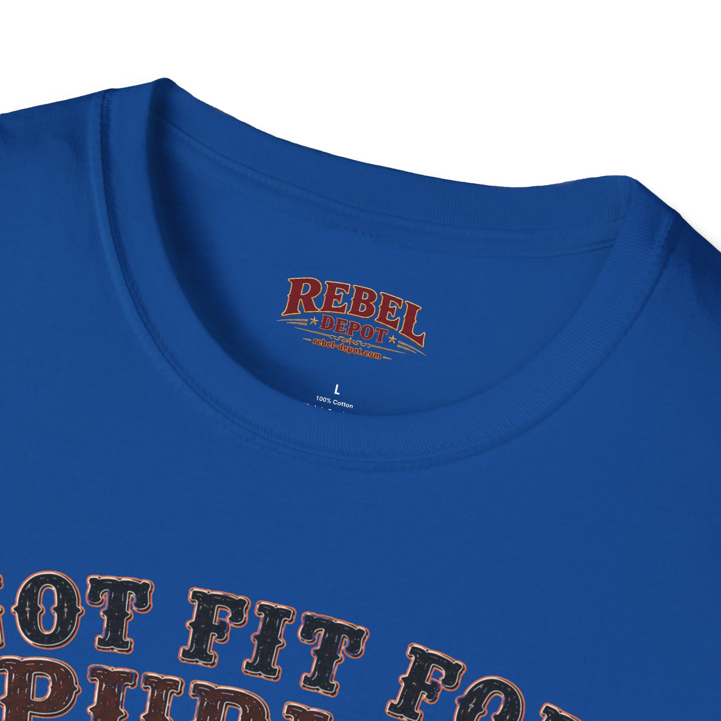 Not Fit For Public  Adult Size T-Shirt