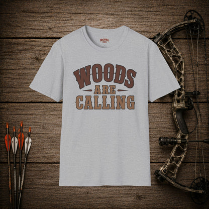 Woods Are Calling  Adult T-Shirt