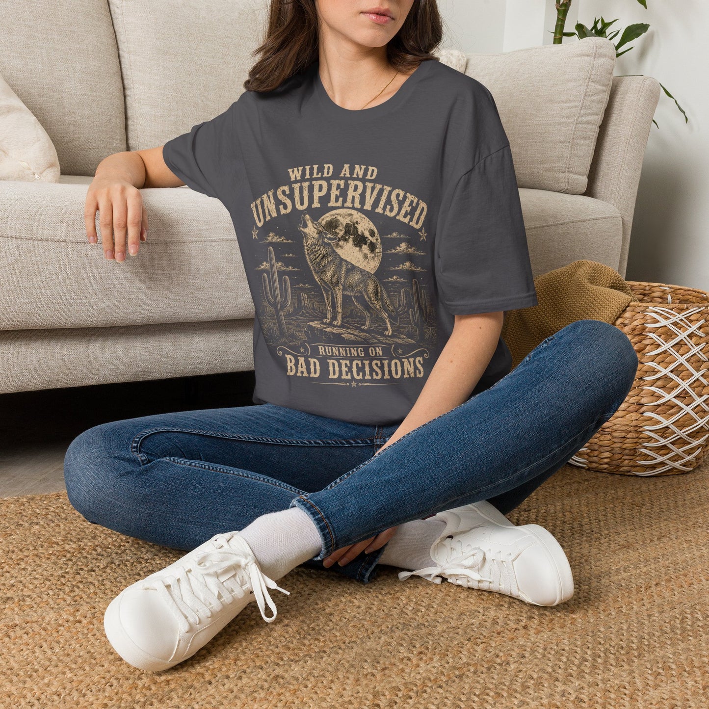Wild and Unsupervised Cowboy T-Shirt