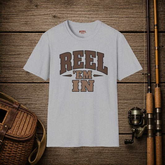 Reel 'Em In  Adult T-Shirt
