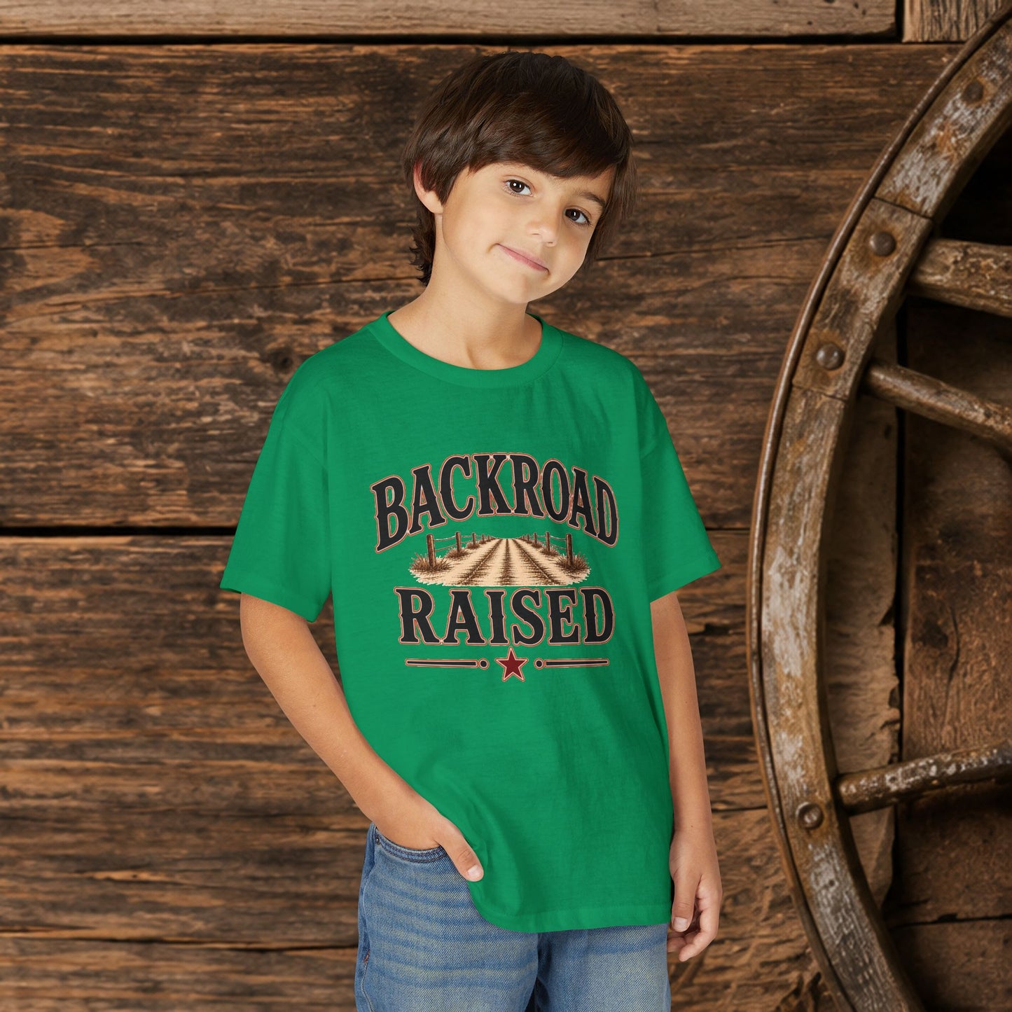 Backroad Raised  Youth Size T-Shirt